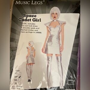 Space Cadet Girl Costume - small